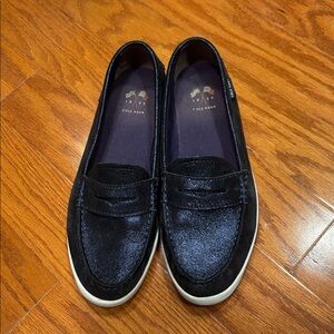 Cole Haan Dark Blue Loafers